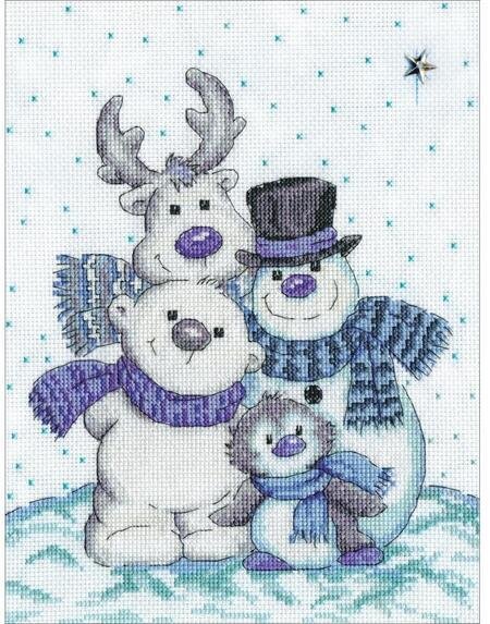 Snow Pals - Cross Stitch Kit