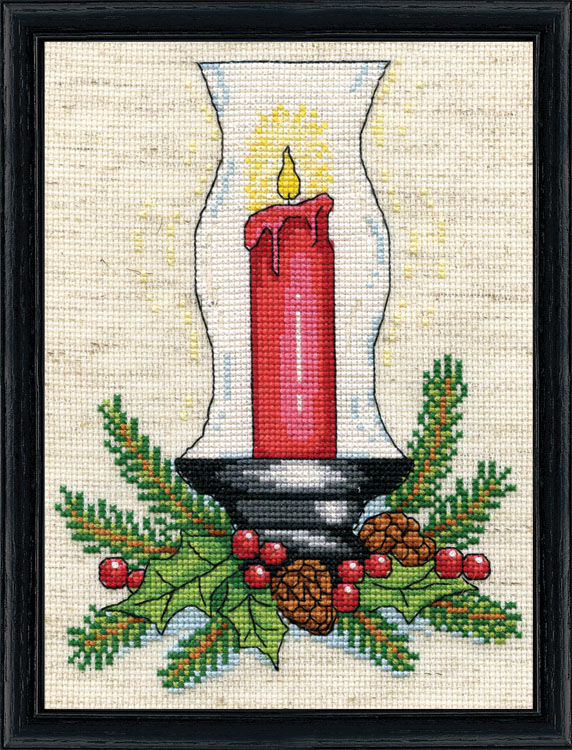 Candle - Cross Stitch Kit