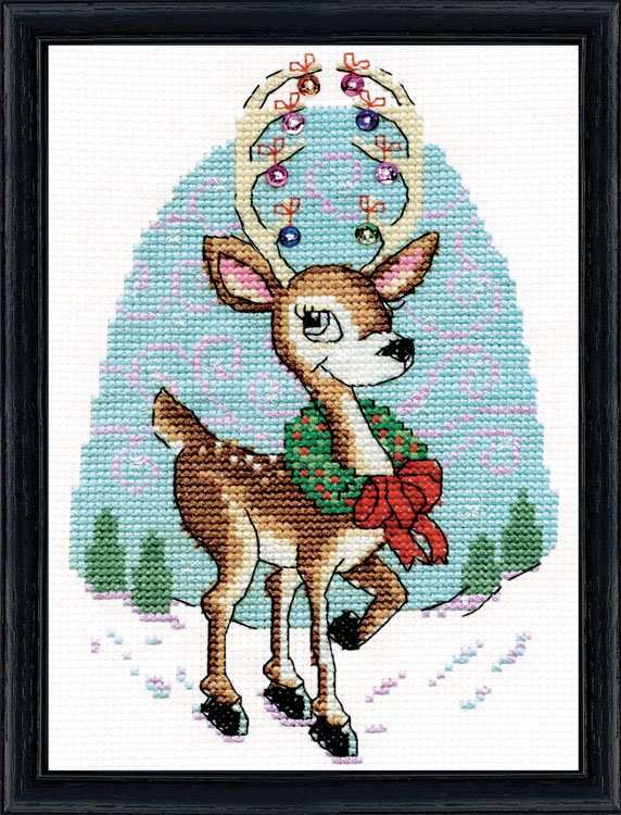 Reindeer - Cross Stitch Kit