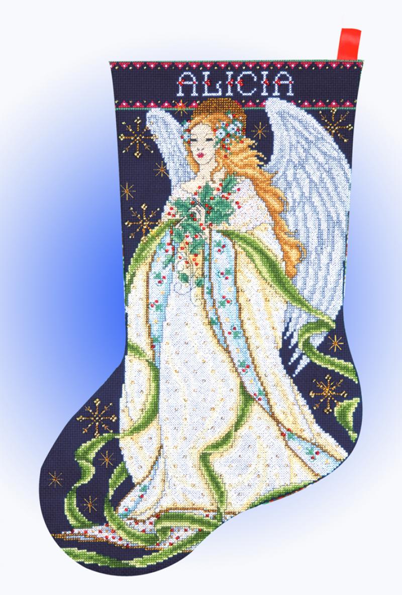 Holly Angel - Cross Stitch Kit