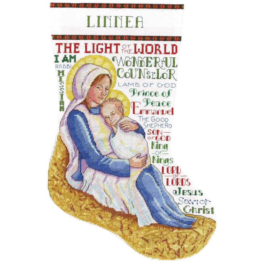 Mother And Child - Christmas Stocking - Cross Stitch Kit