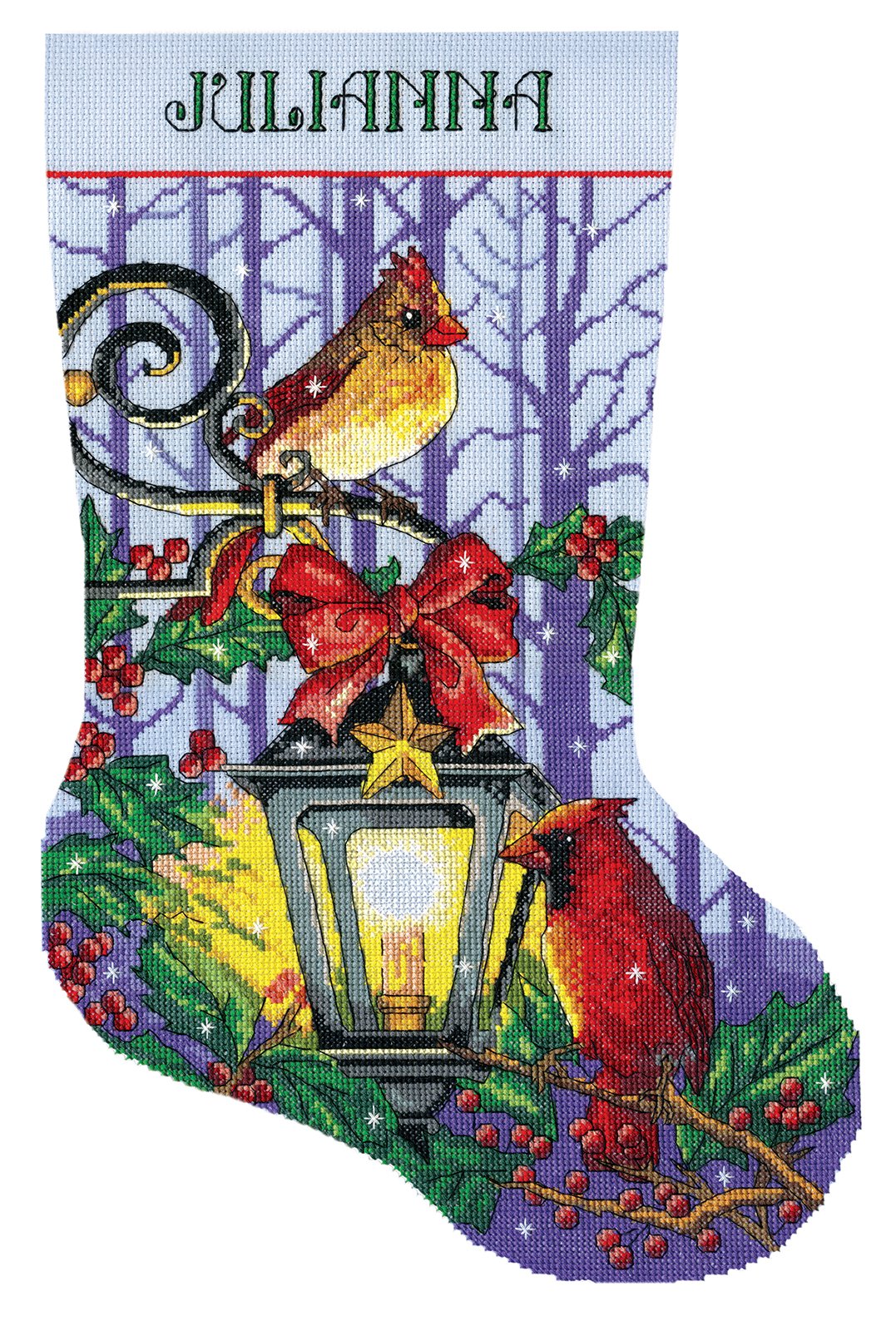 Lantern - Christmas Cross Stitch Kit
