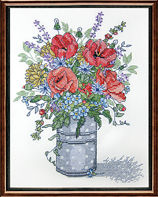 Poppies - Cross Stitch Kit