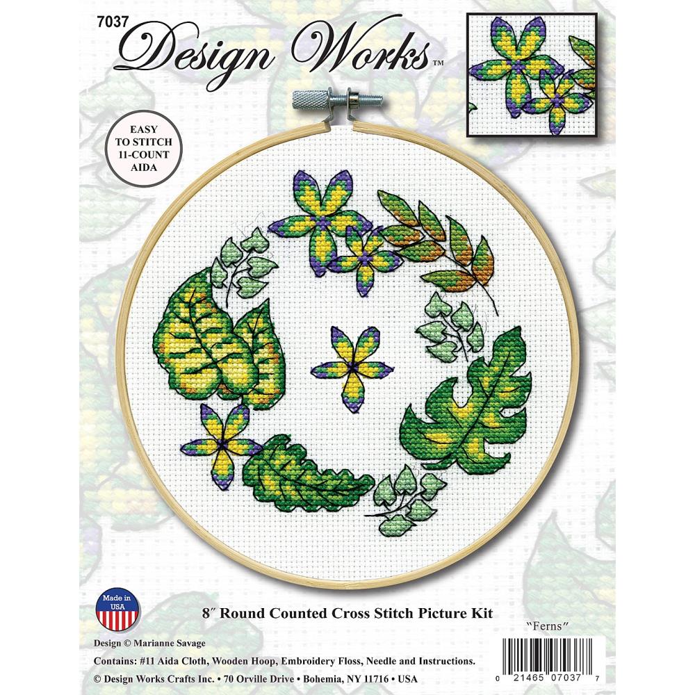 Ferns - Cross Stitch Kit