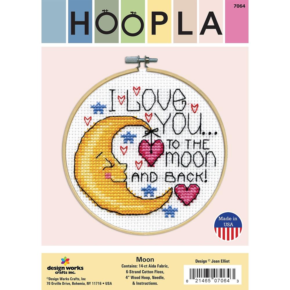 Moon - Cross Stitch Kit