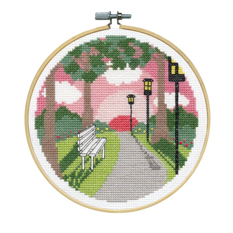 Park Sunset - Cross Stitch Kit