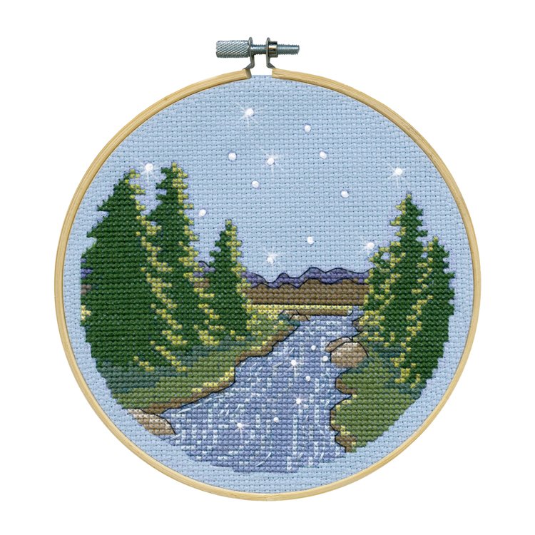 Starry Night - Cross Stitch Kit