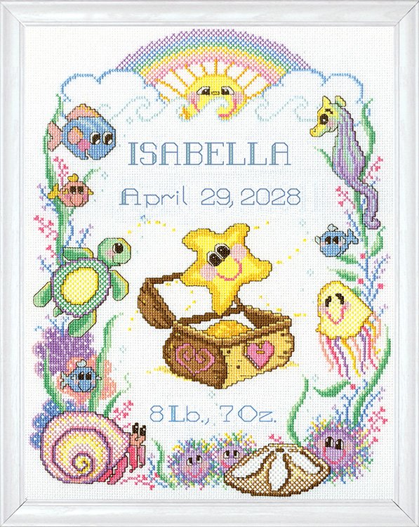 A Star is Born Sampler - Cross Stitch Kit