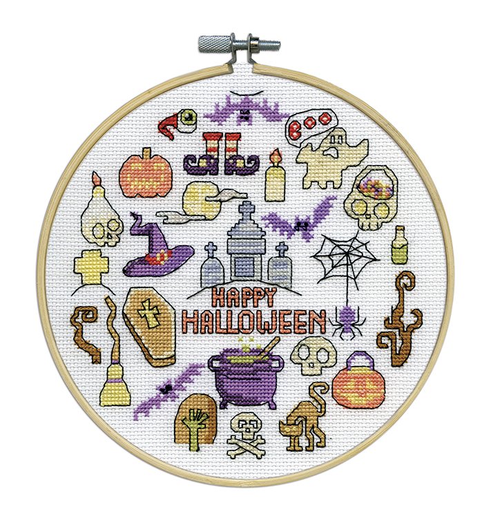 Happy Halloween - Cross Stitch Kit