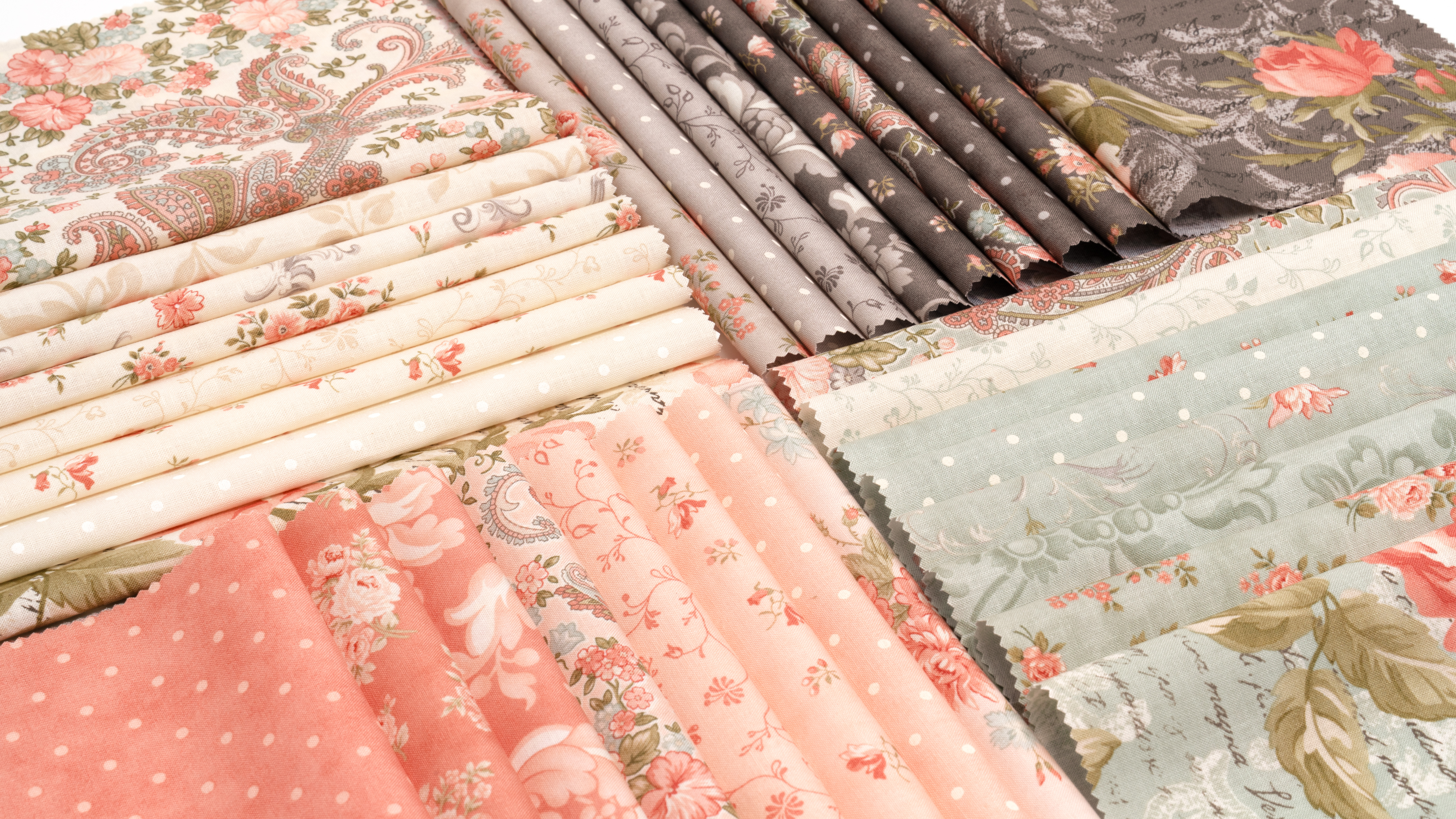 Dearly Beloved - Fat Quarter Bundle, different perspective #3, zoomed in. Select this picture to zoom back out.