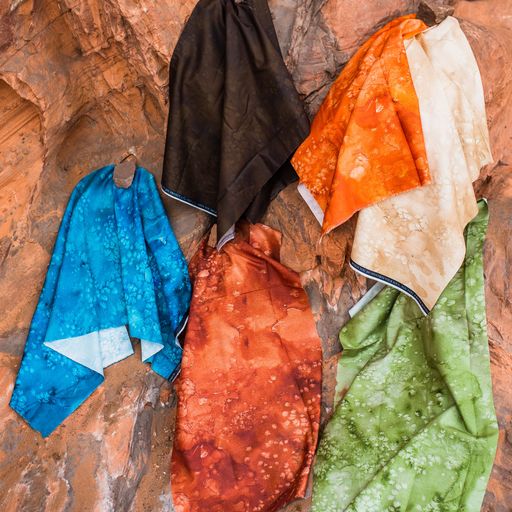 Desert Oasis Earth - Flow Basics - Quilt Fabric