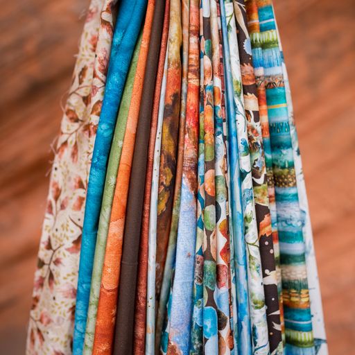 Desert Oasis Earth - Flow Basics - Quilt Fabric