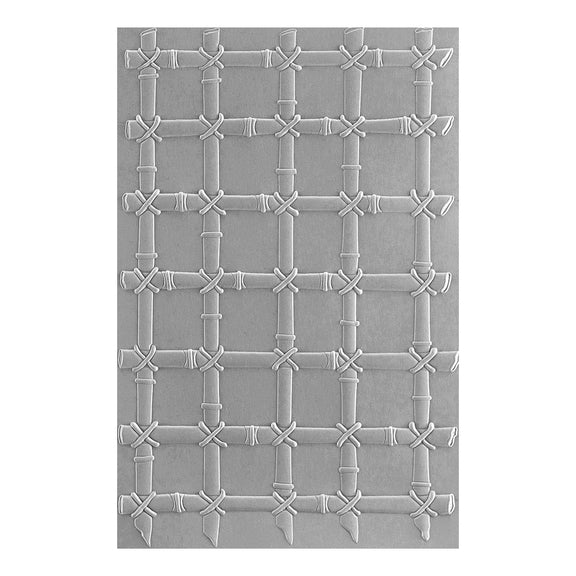 Bamboo Trellis - 3D Embossing Folder