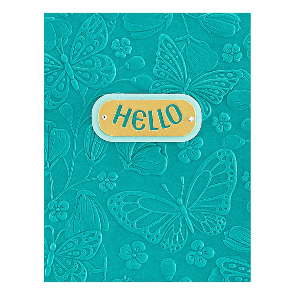 Beautiful Butterflies - 3D Embossing Folder
