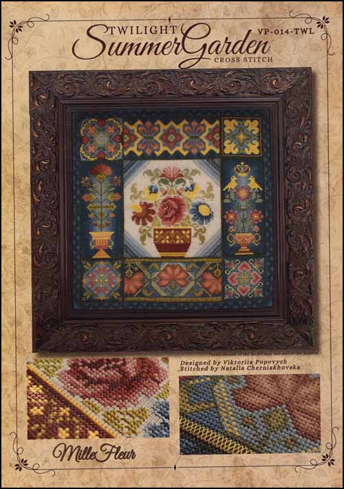 Twilight Summer Garden - Cross Stitch Pattern