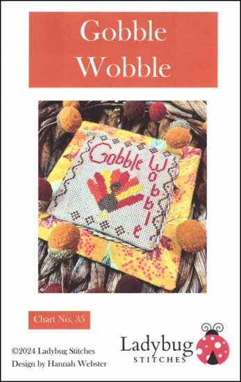 Gobble Wobble - Thanksgiving Cross Stitch Pattern