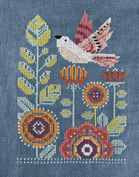 Fanciful Flight - Cross Stitch Pattern