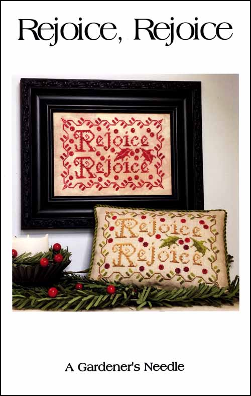 Rejoice Rejoice - Cross Stitch Pattern