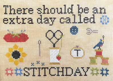 Stitch Day - Cross Stitch Pattern