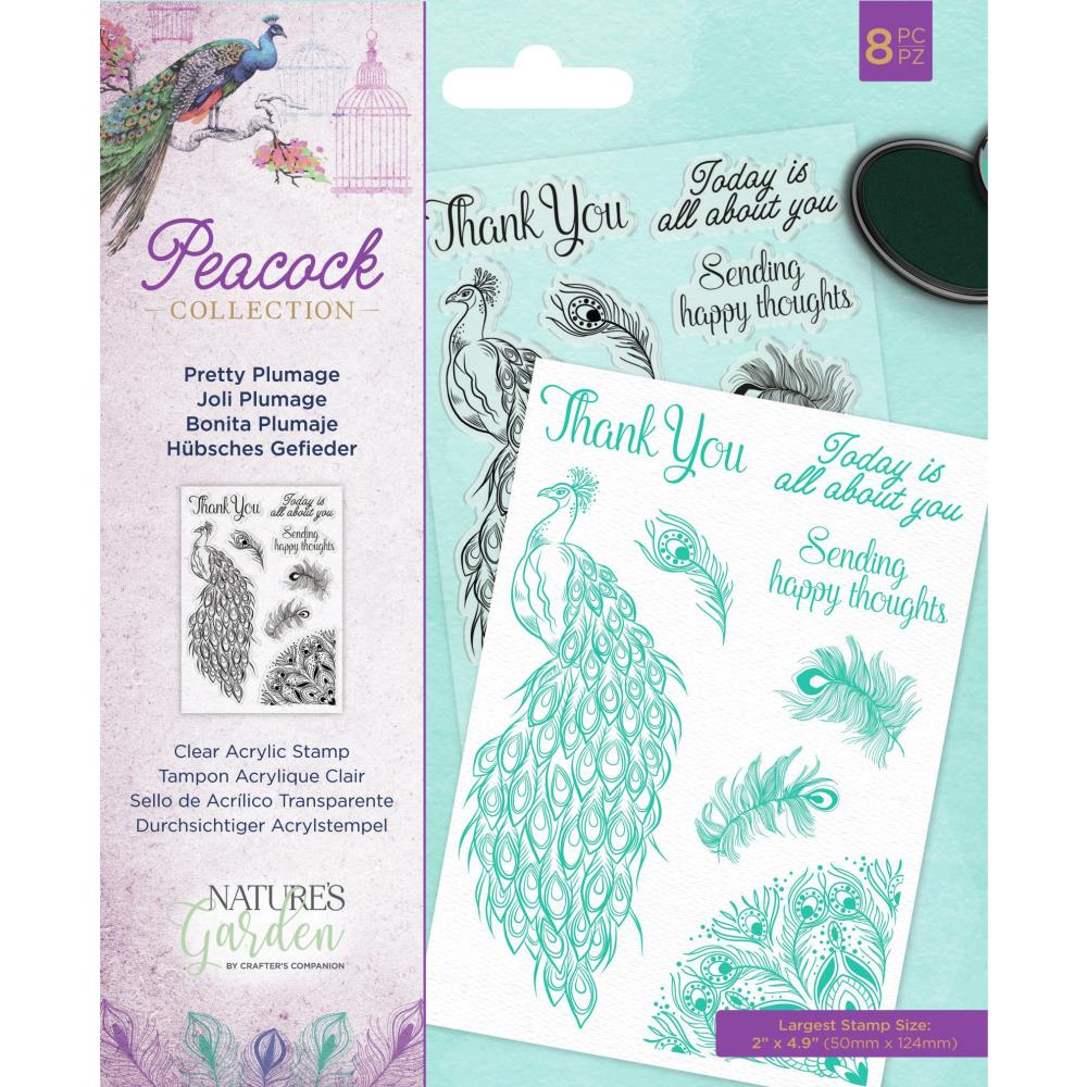 Pretty Plumage - Clear Stamp