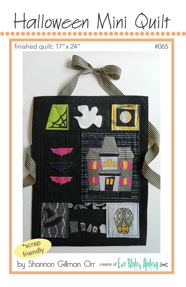 Halloween Mini Quilt - Quilt Pattern