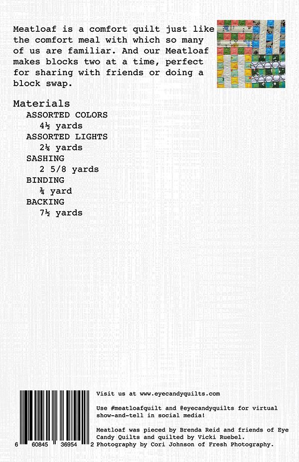 Meatloaf - Quilt Pattern