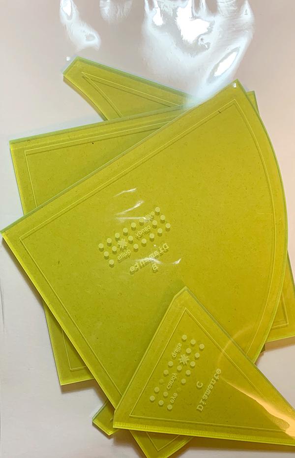 Diamante Quilt Templates