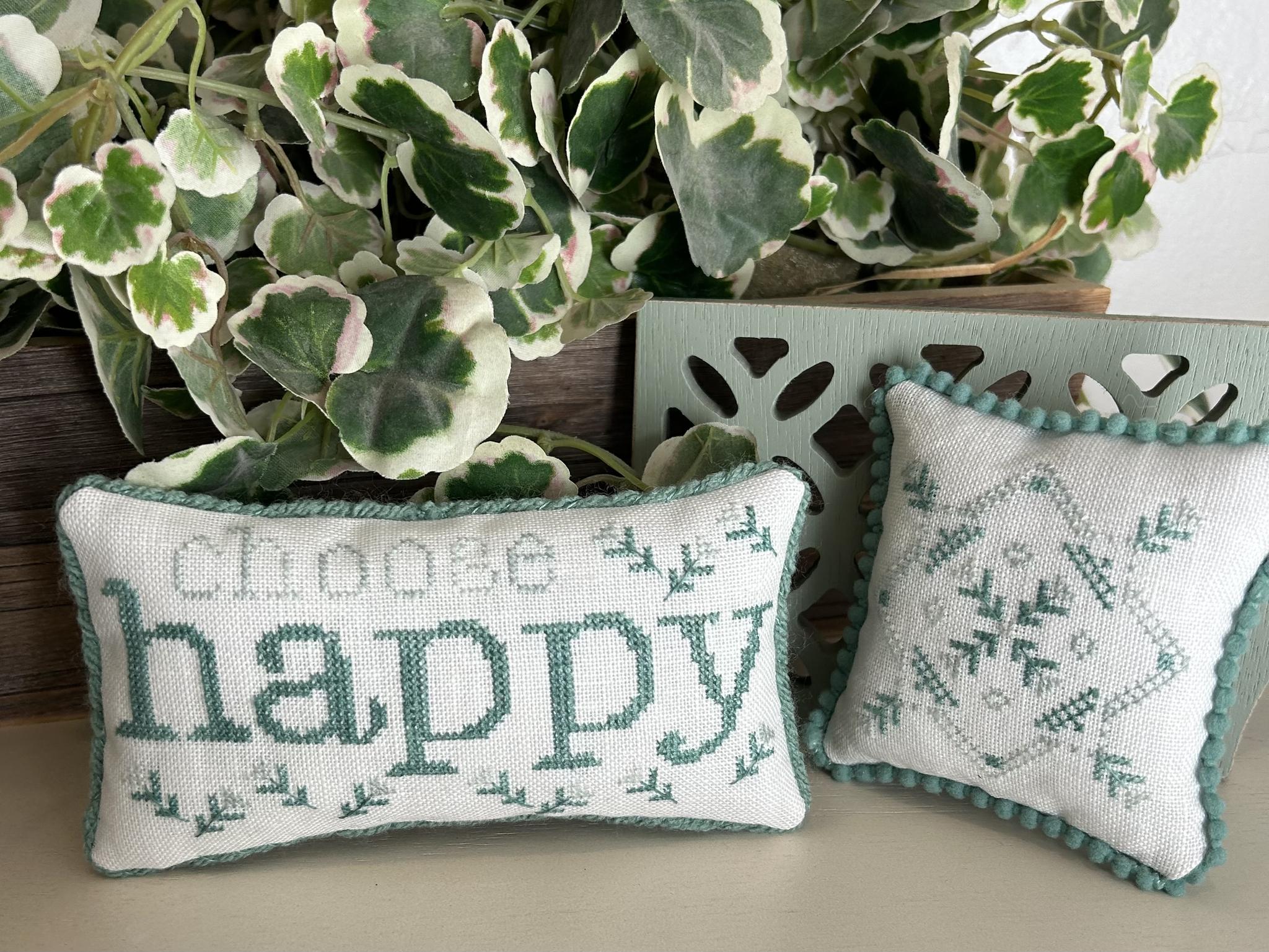 Choose Happy - Cross Stitch Pattern