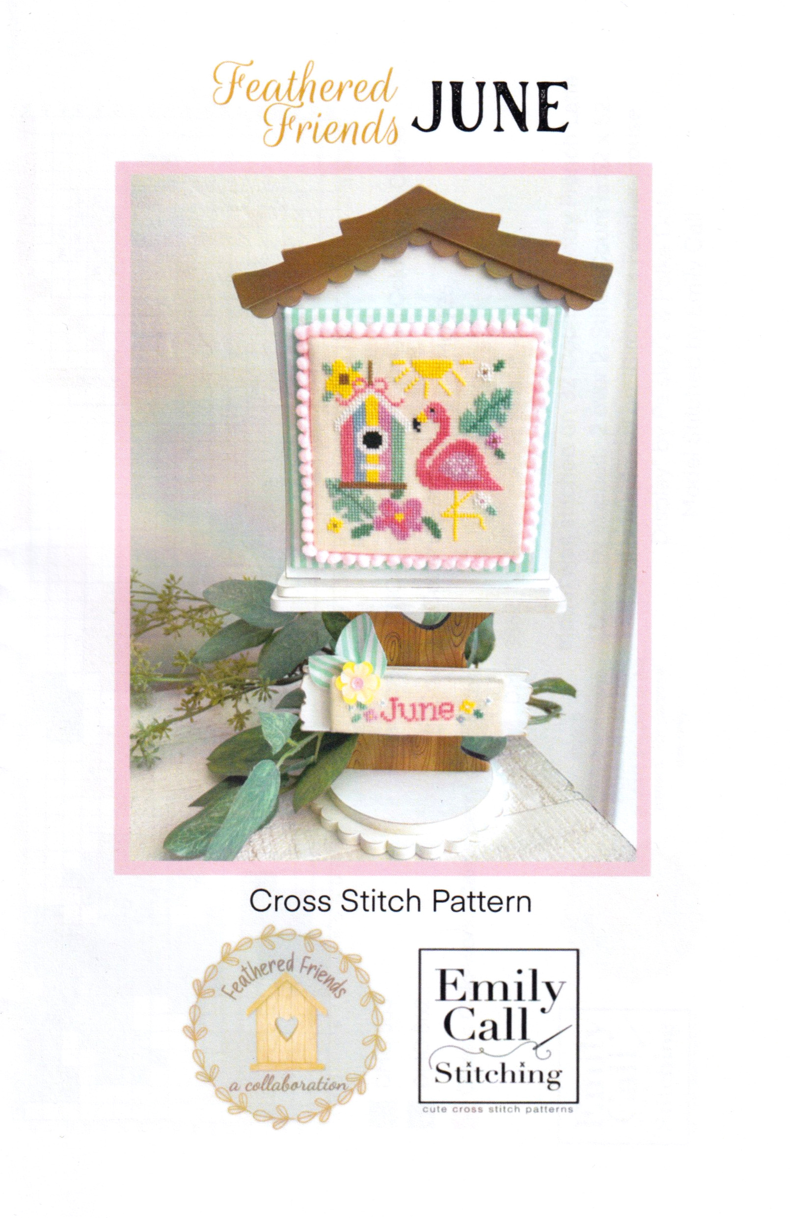 Feathered Friends June - Cross Stitch Pattern