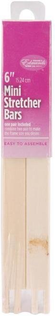 Mini Stretcher Bars - 6" x 1/2"