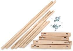 Split Rail Scroll Frame Set
