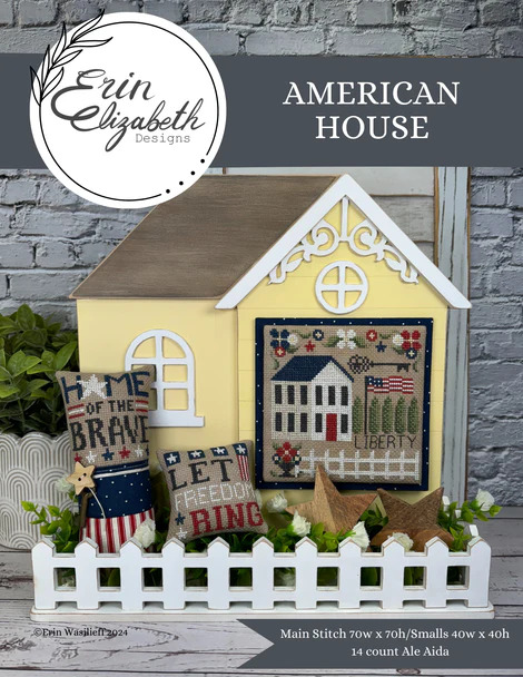 American House - Cross Stitch Pattern