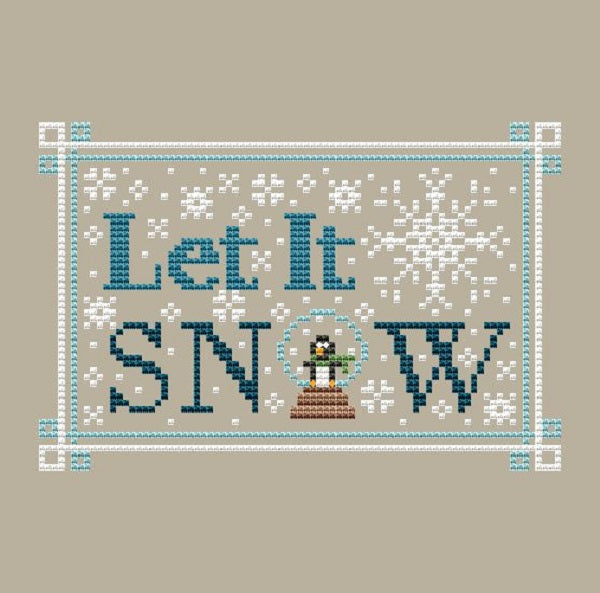 A Type of Christmas Snow - Cross Stitch Pattern