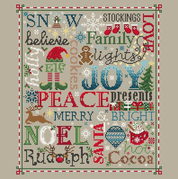 A Type Of Christmas - Cross Stitch Pattern
