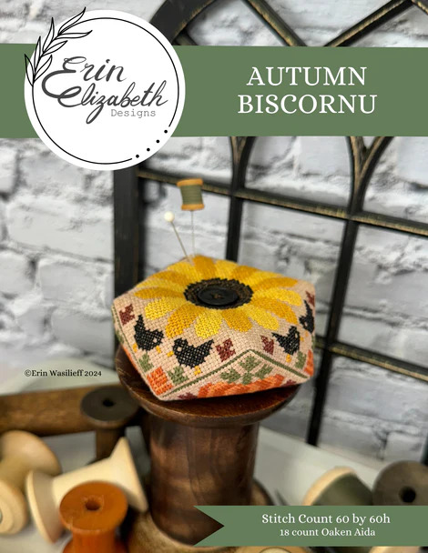 Autumn Biscornu - Cross Stitch Pattern