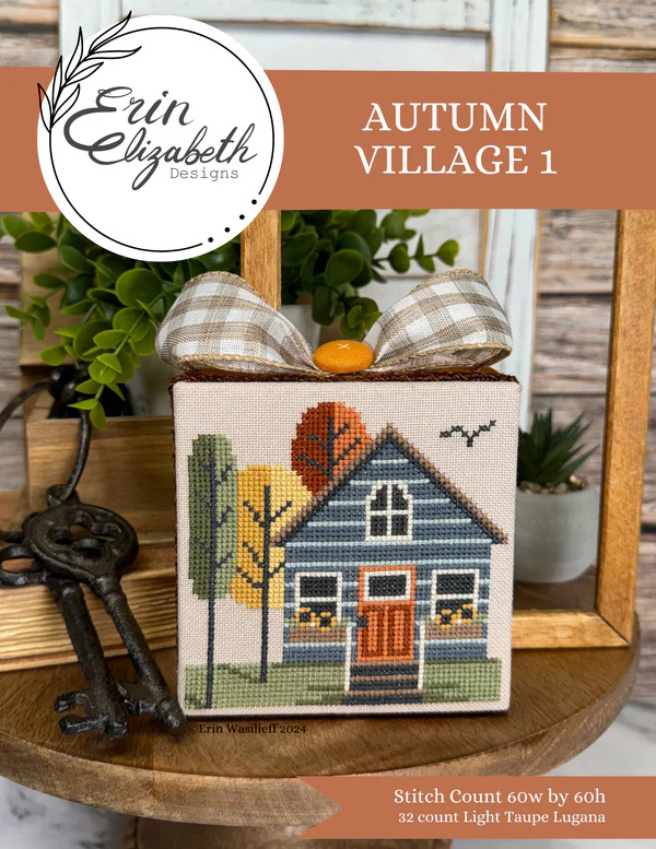 Autumn Village 1 - Cross Stitch Pattern