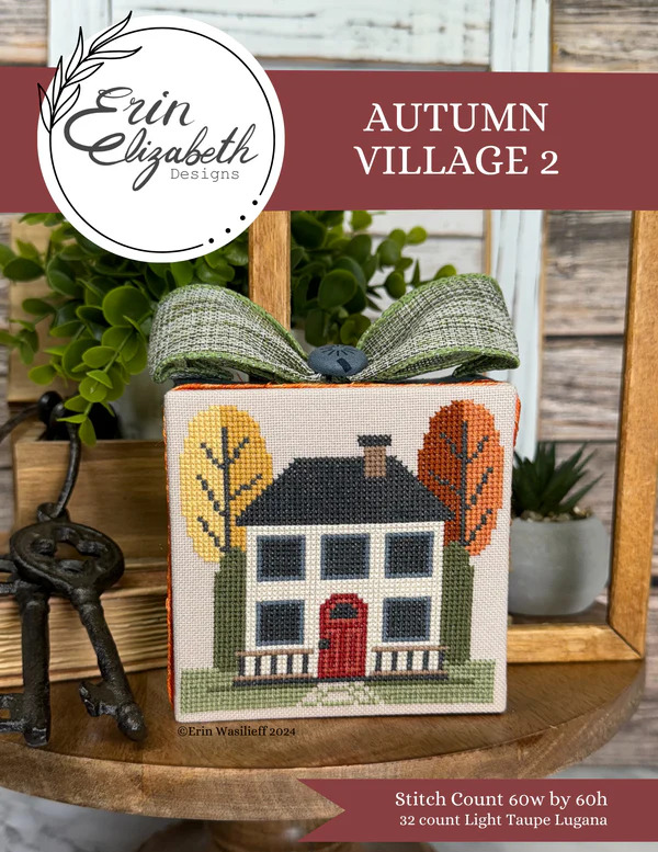 Autumn Village 2 - Cross Stitch Pattern