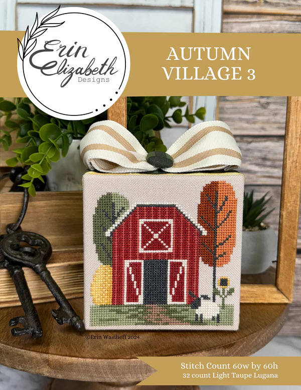 Autumn Village 3 - Cross Stitch Pattern