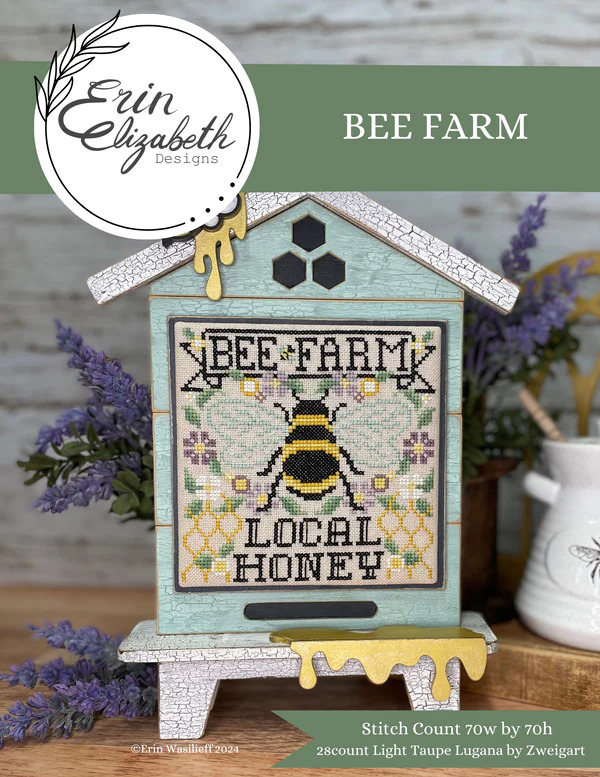 Bee Farm - Cross Stitch Pattern