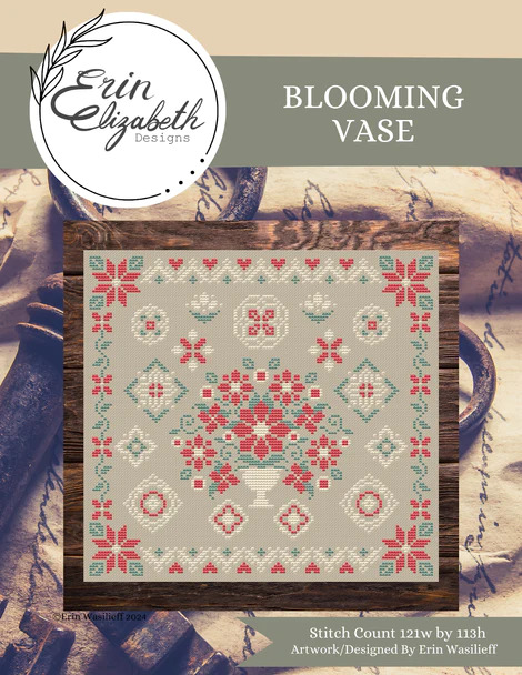 Blooming Vase - Cross Stitch Pattern