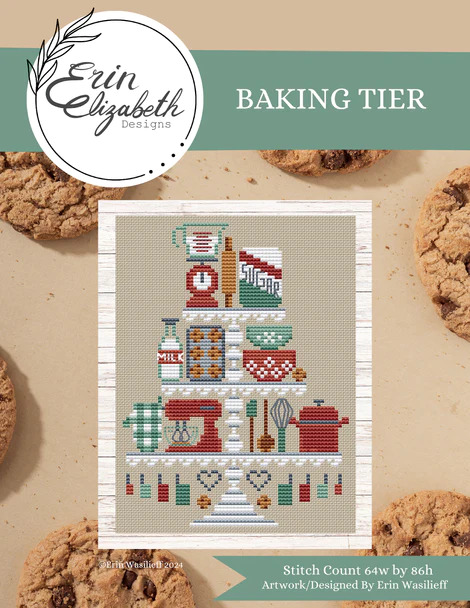 Baking Tier - Cross Stitch Pattern