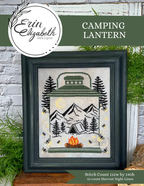 Camping Lantern - Cross Stitch Pattern