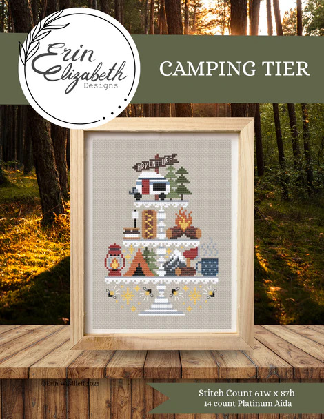 Camping Tier - Cross Stitch Pattern