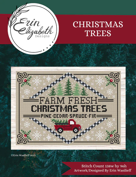 Christmas Trees - Cross Stitch Pattern