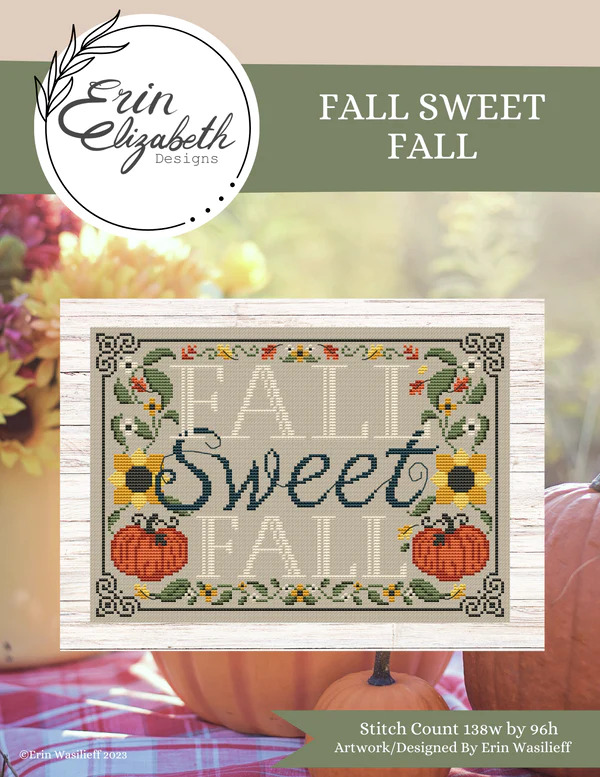 Fall Sweet Fall - Cross Stitch Pattern