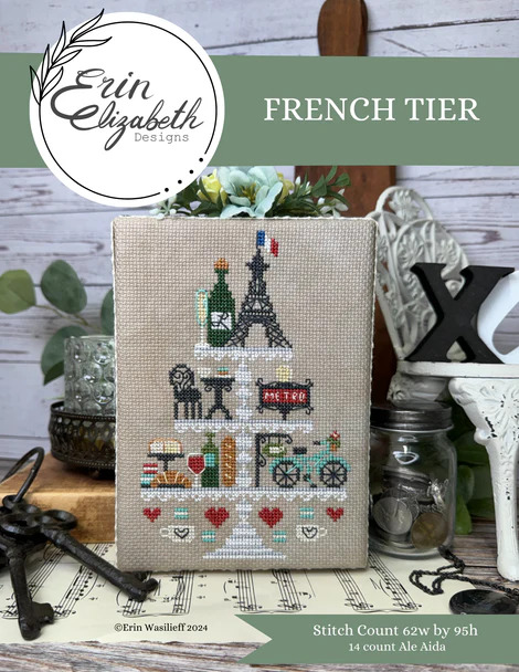 French Tier - Cross Stitch Pattern