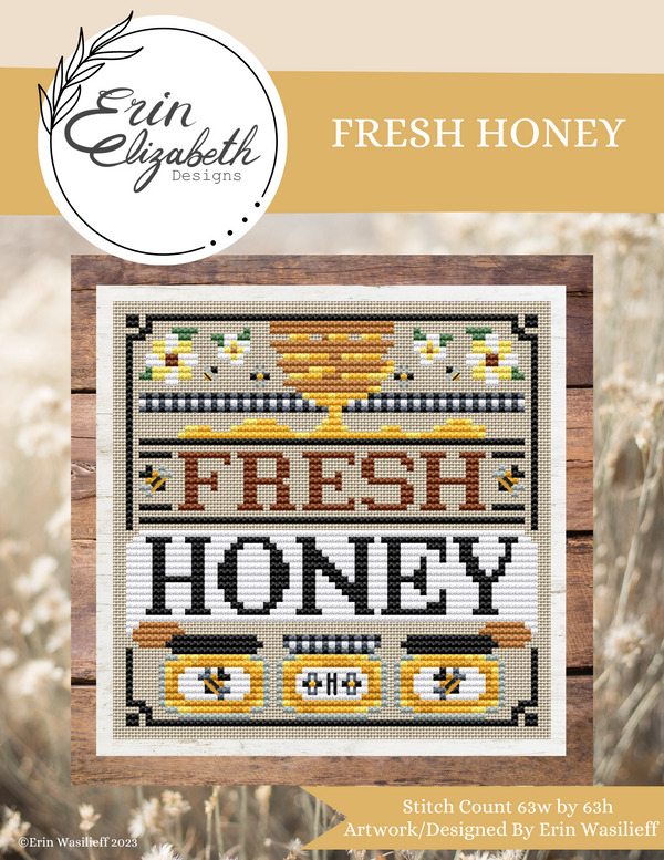 Fresh Honey - Cross Stitch Pattern