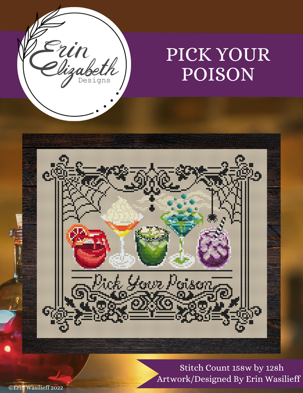 Witch cross stitch kit  Unconventional X Stitch