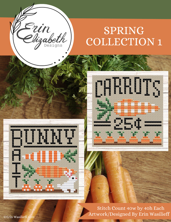 Spring Collection 1 - Cross Stitch Pattern