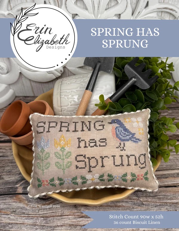 Spring Has Sprung - Cross Stitch Pattern